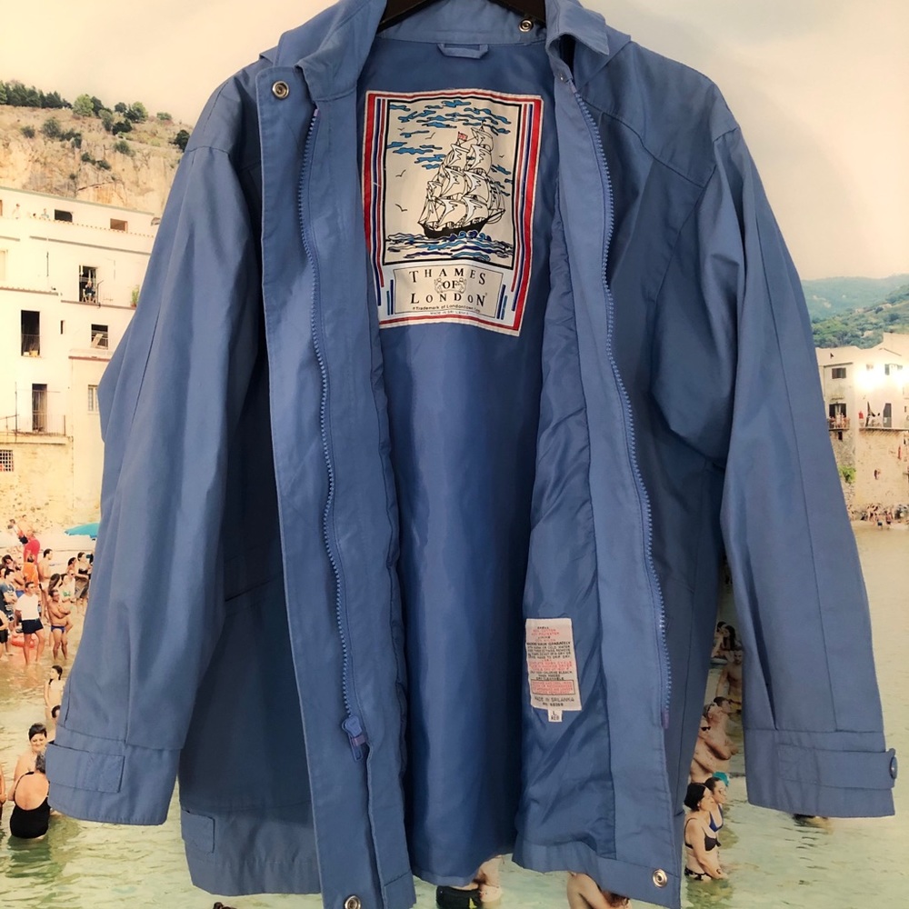 Vintage Thames of London rain/wind coat